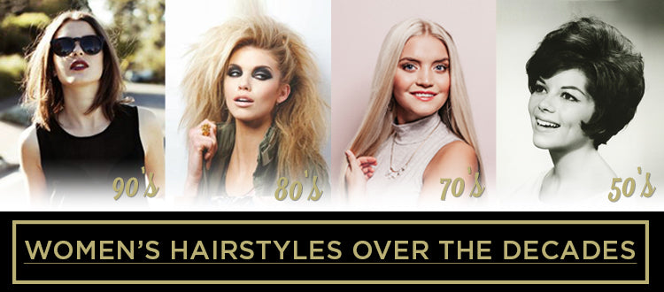 women's hairstyles over the decades