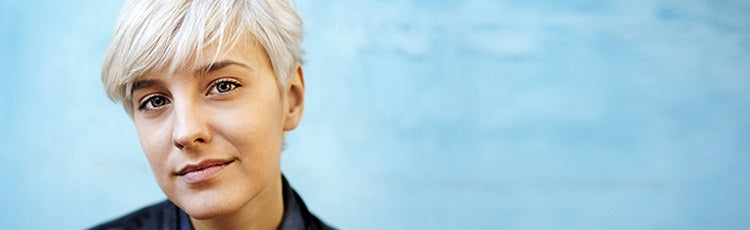 Picture of a woman with silver hair