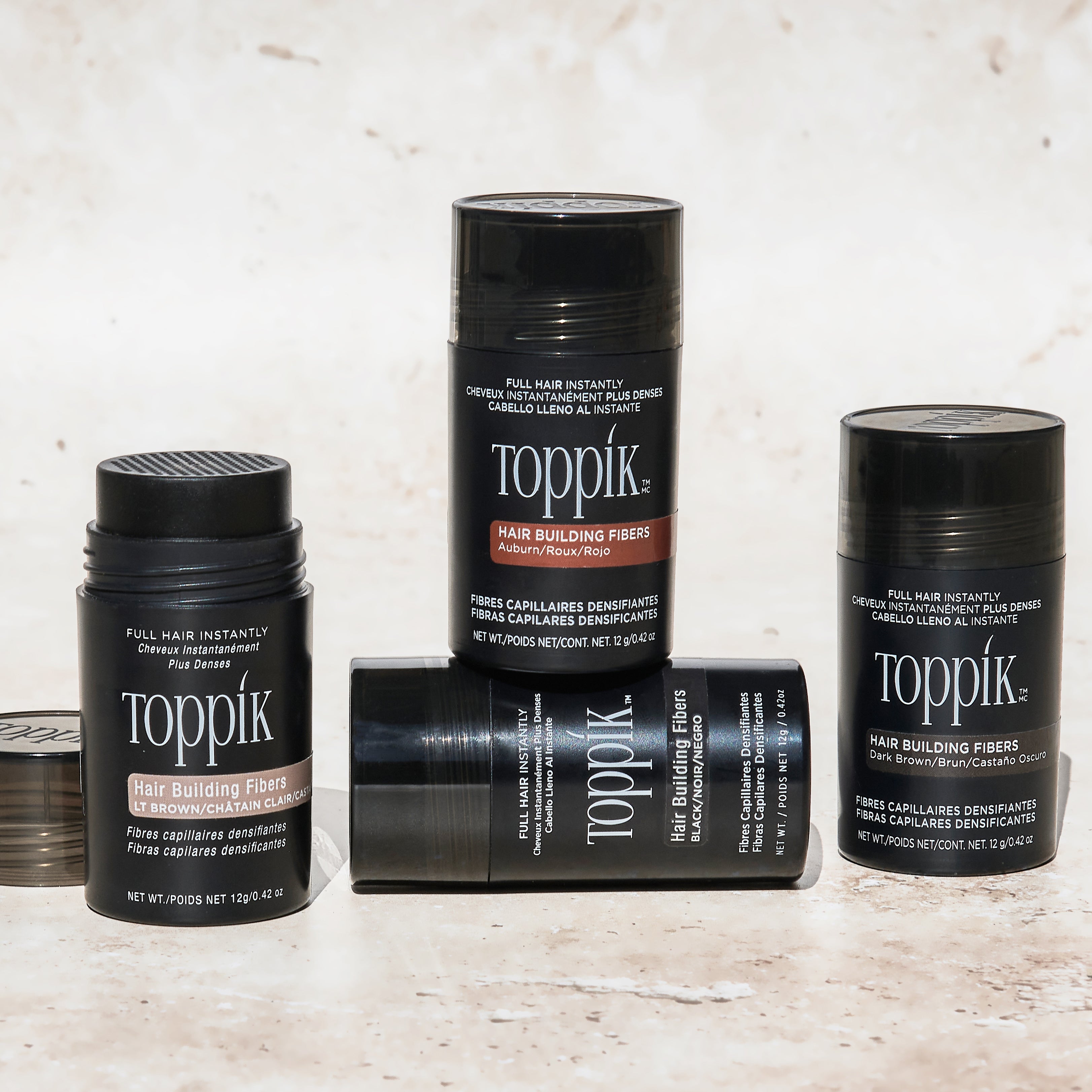 Toppik hair building fibers, full hair online i