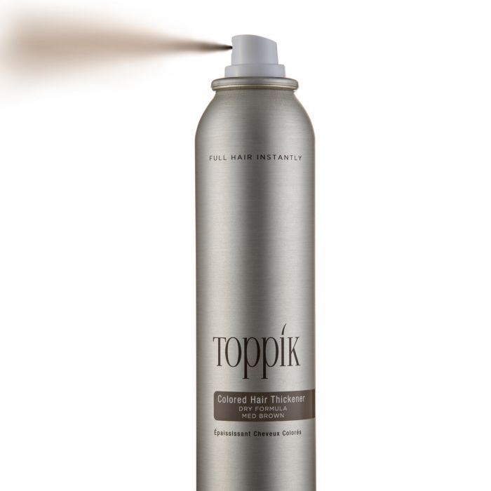 Toppik colored hair thickener dry formula med brown