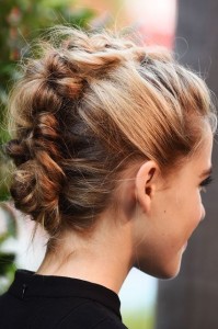 braided mohawk knot